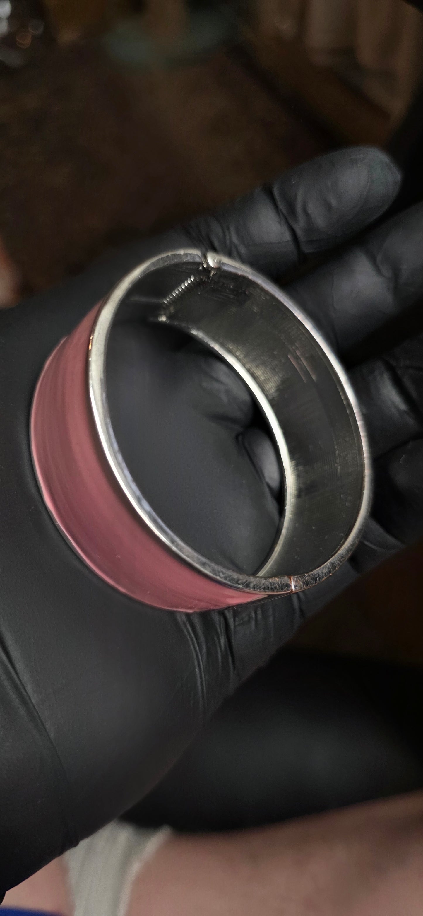 Old vintage pink Bracelet