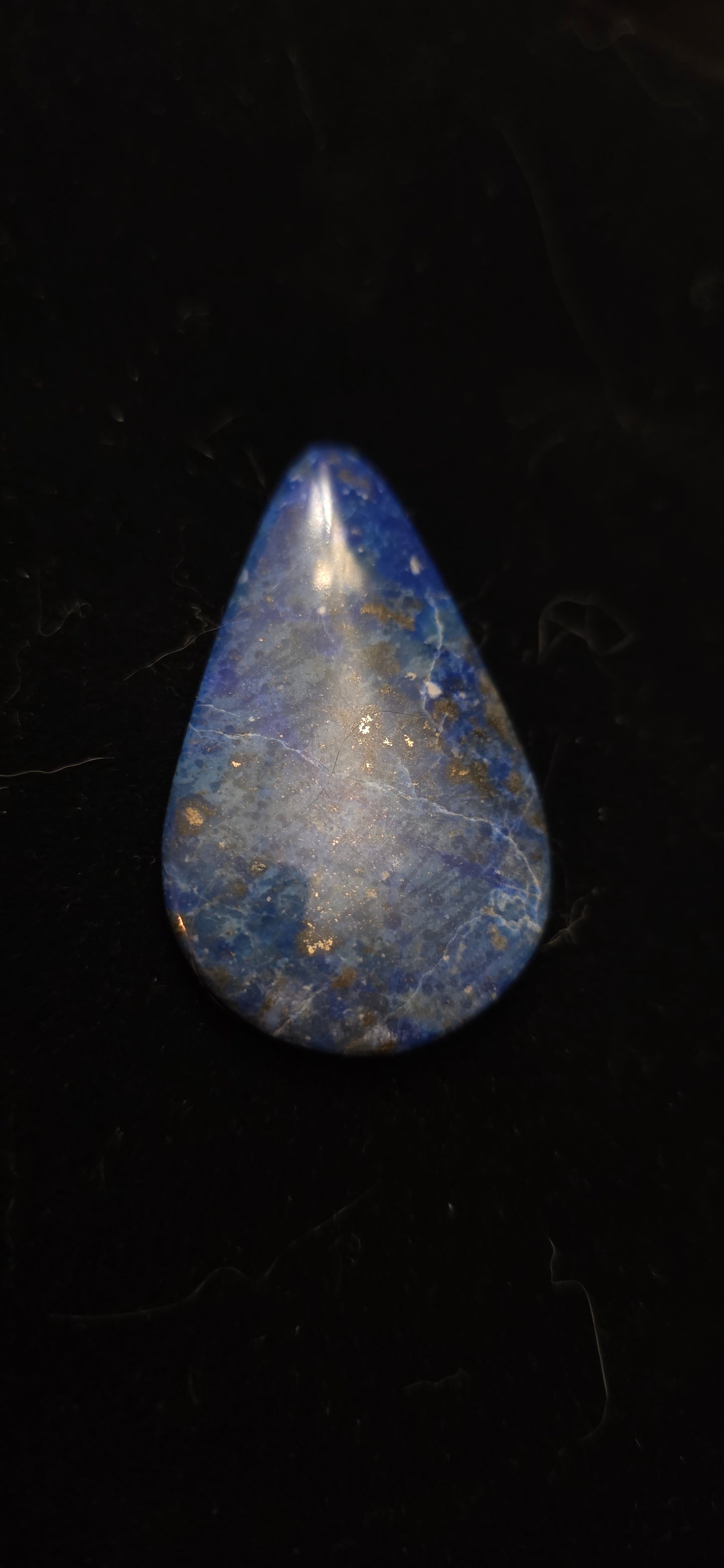 Lapis Cabochon Large Pear