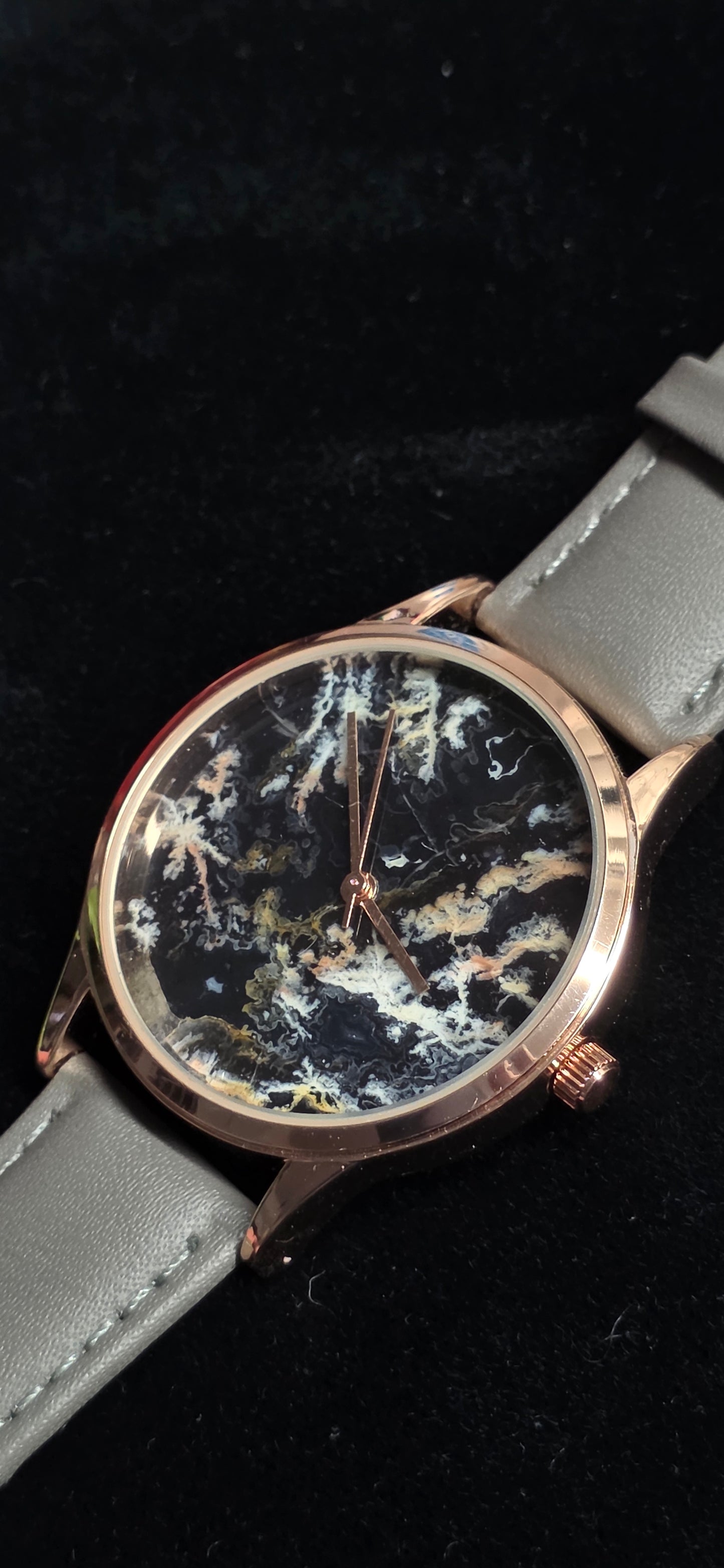 1/1 Plume Agate Watch