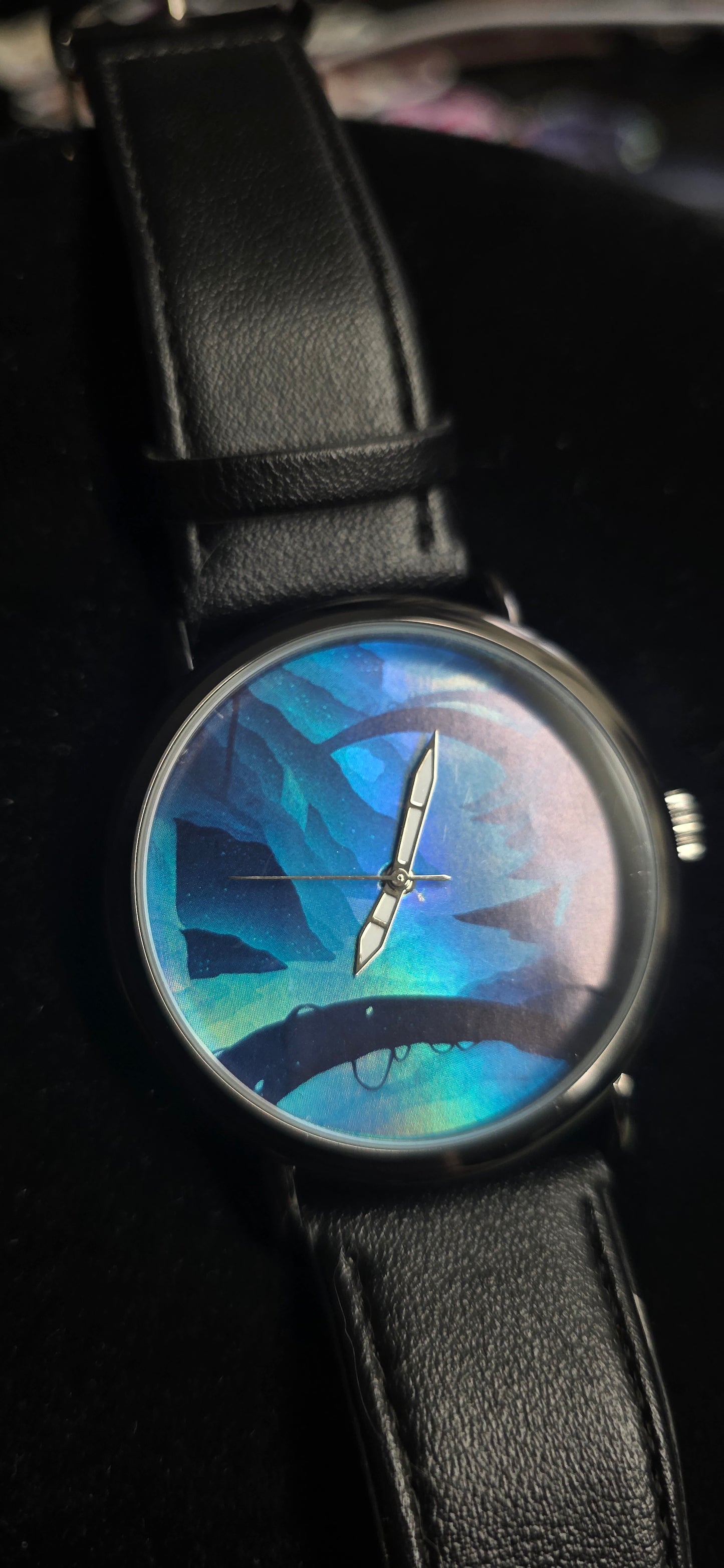 Magic the Gathering (mtg): WOE: Island (0263) Foil Watch 1/1