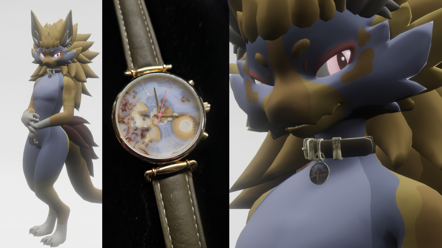 1/1 Tennie Fursona Jewelry Adoptable