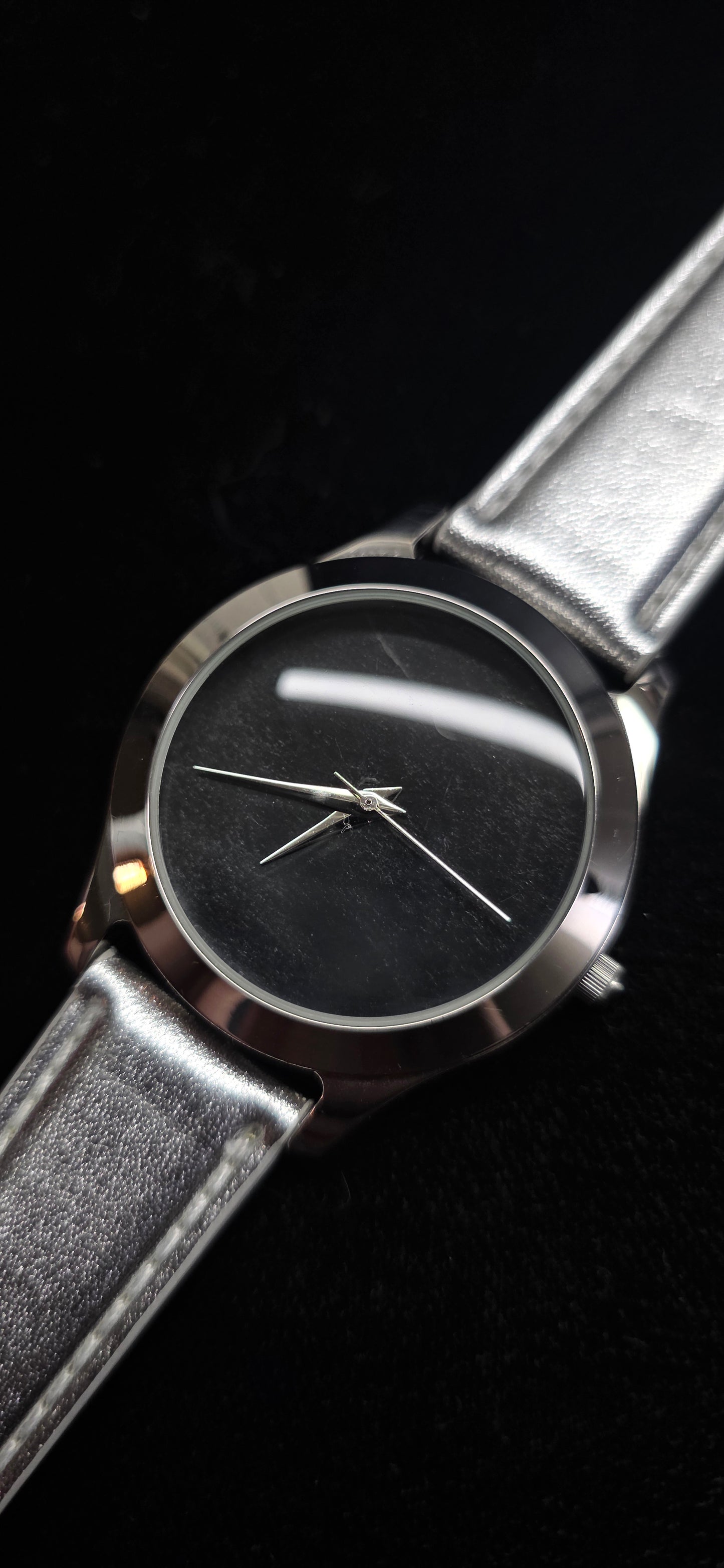 SOLD Black sheen obsidian watch 1/1