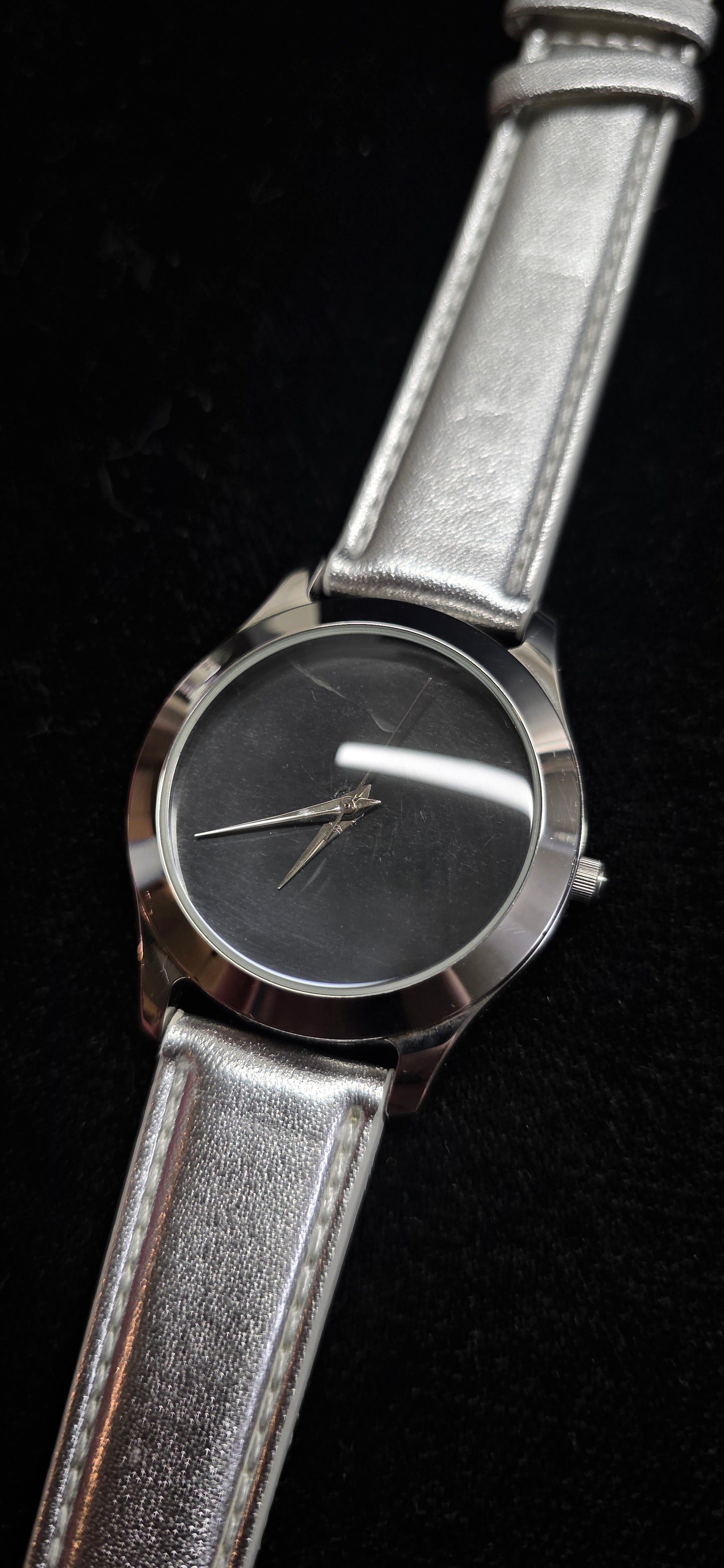 SOLD Black sheen obsidian watch 1/1