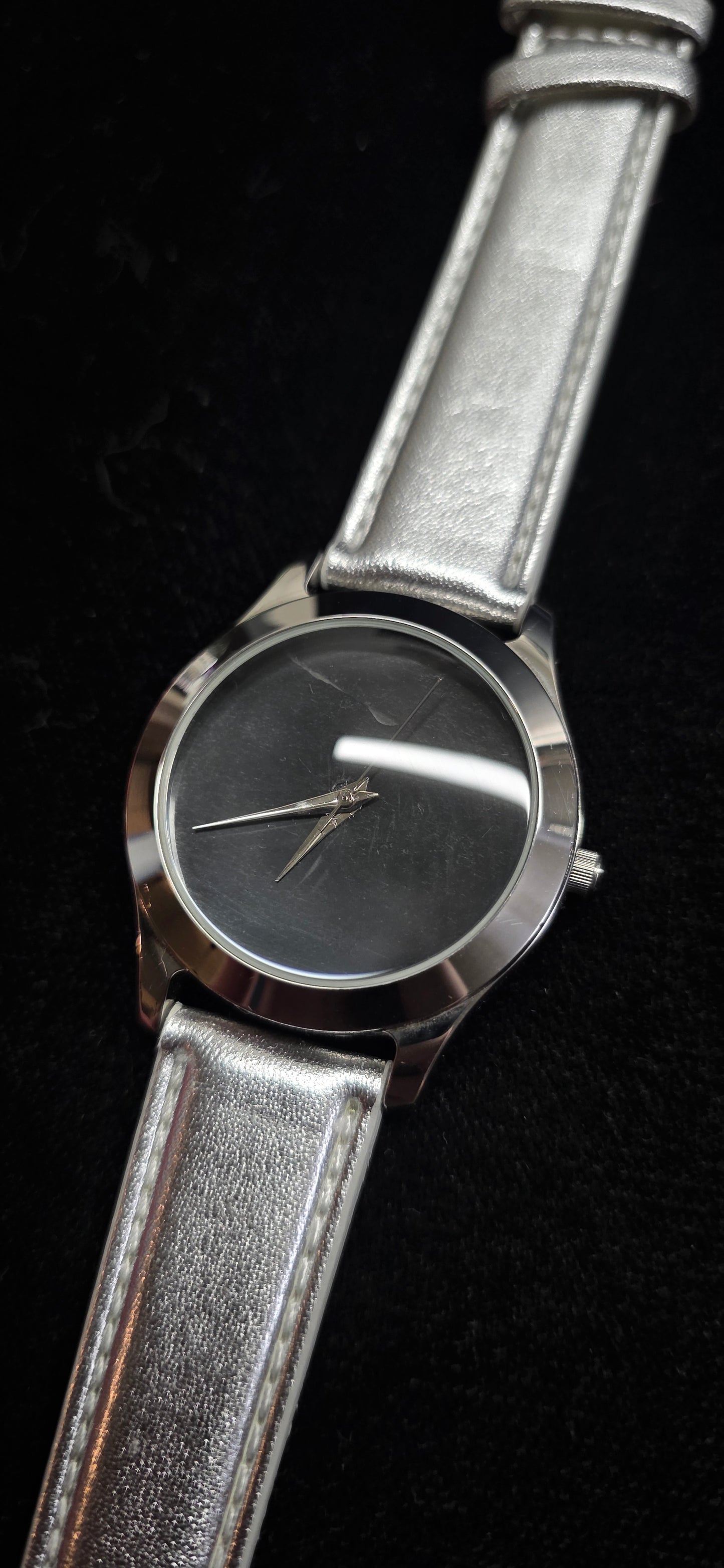 SOLD Black sheen obsidian watch 1/1