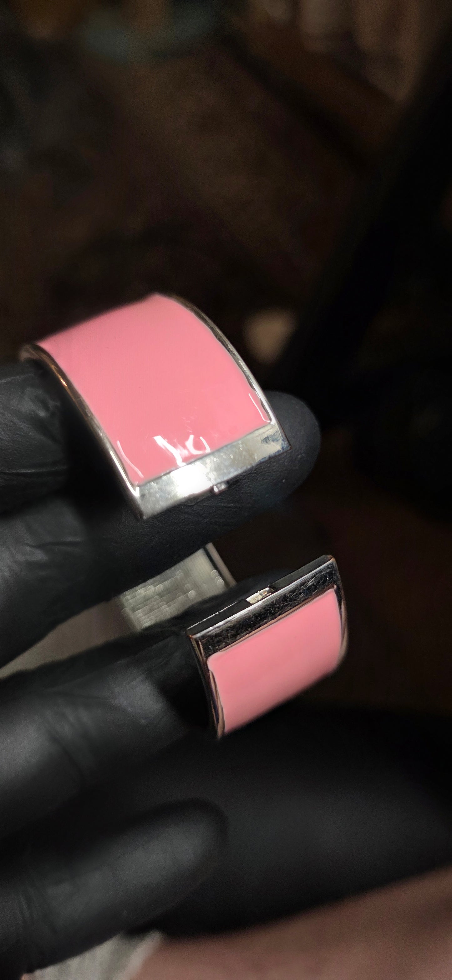 Old vintage pink Bracelet