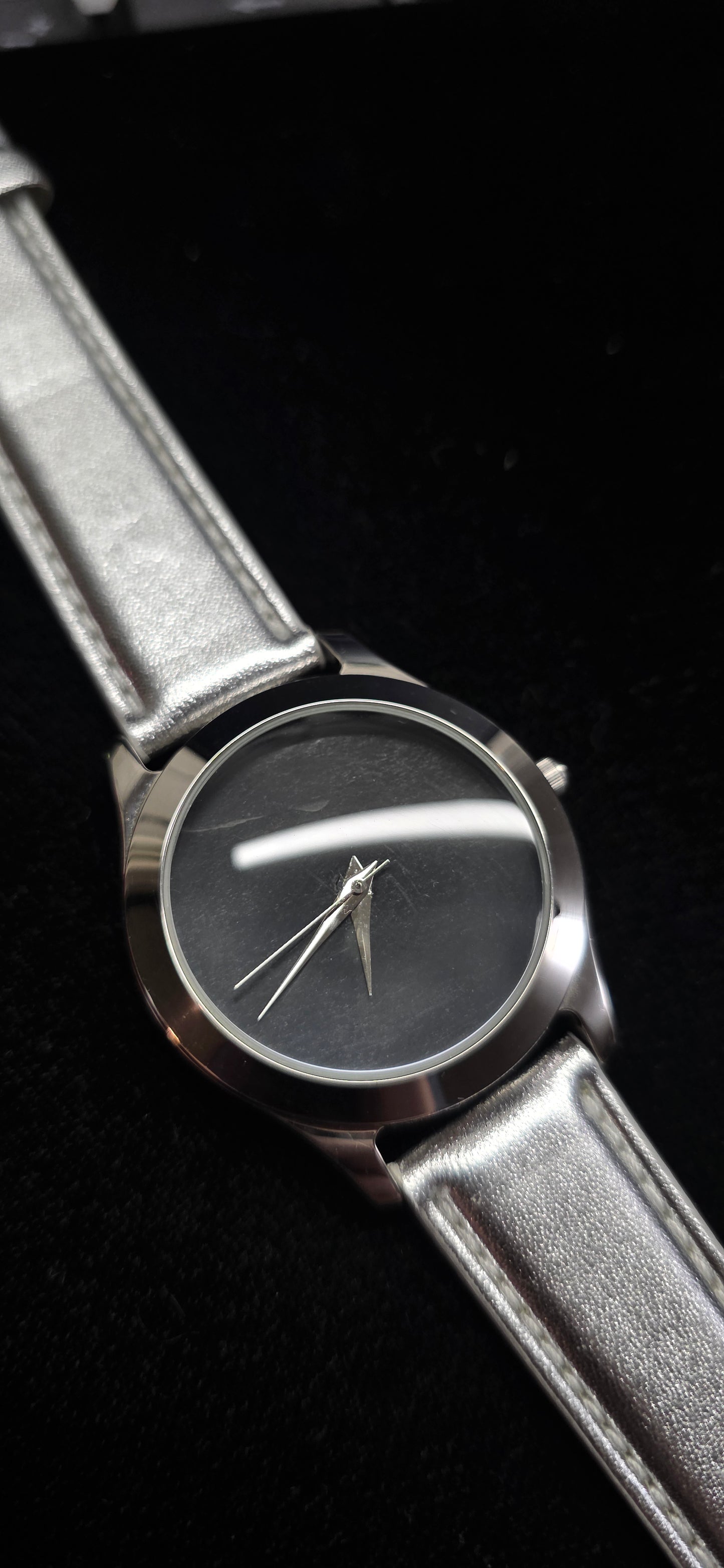 SOLD Black sheen obsidian watch 1/1