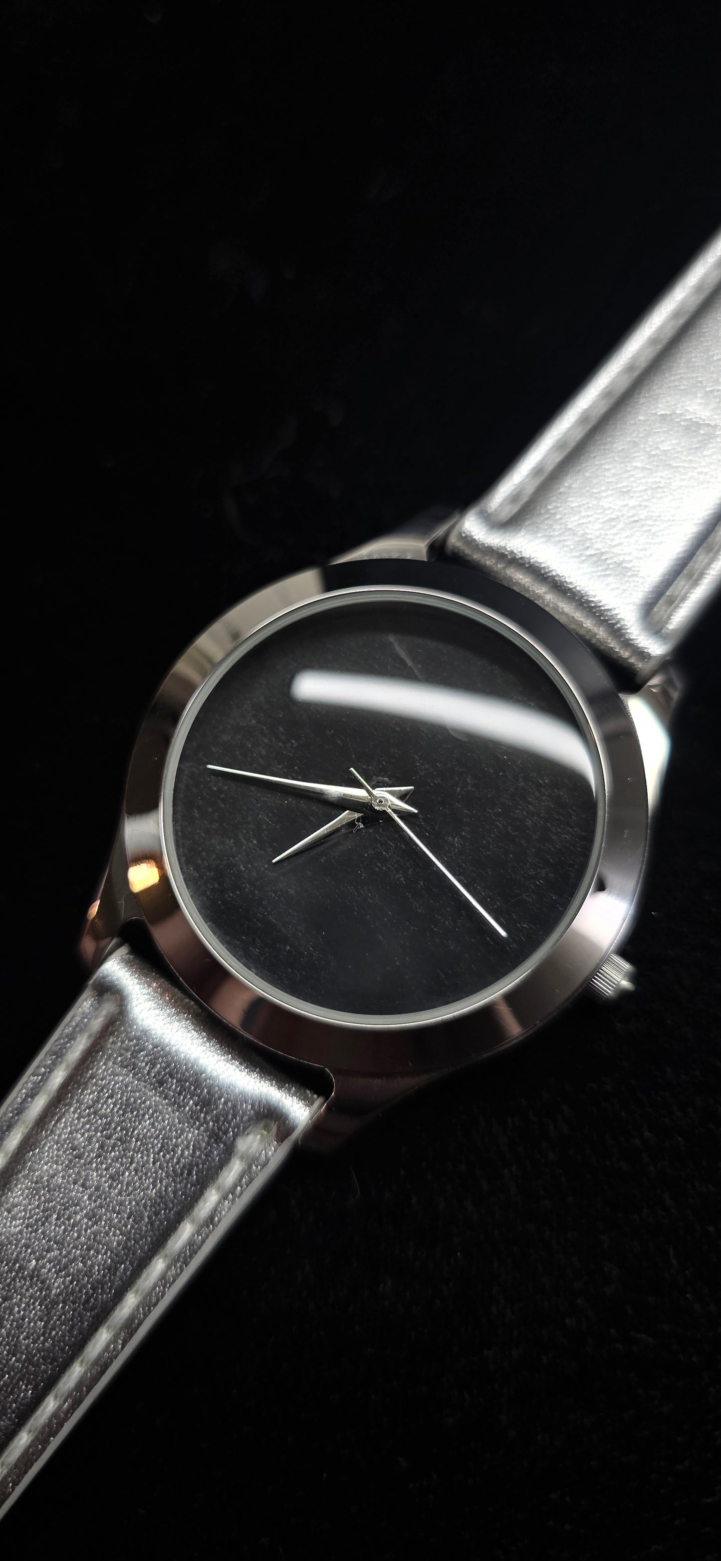 SOLD Black sheen obsidian watch 1/1